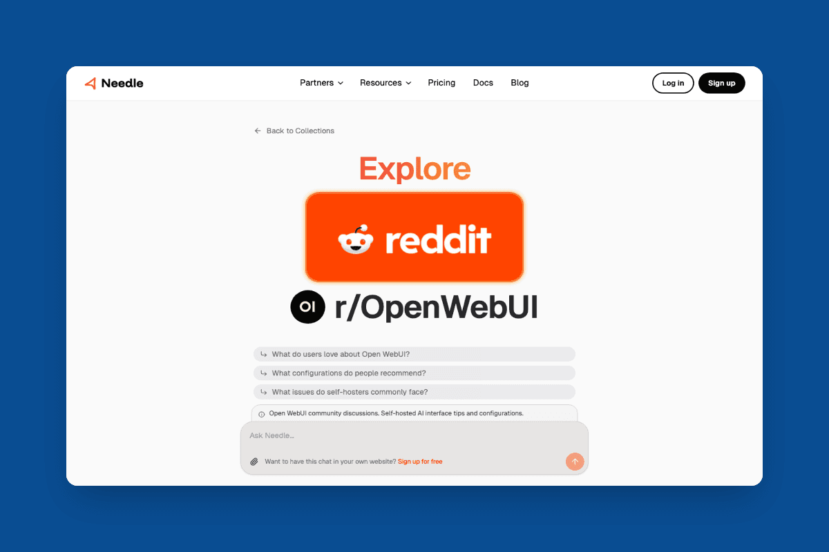 Reddit OpenWebUI | 2025