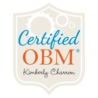 Kimberly Charron (Certified OBM) logo