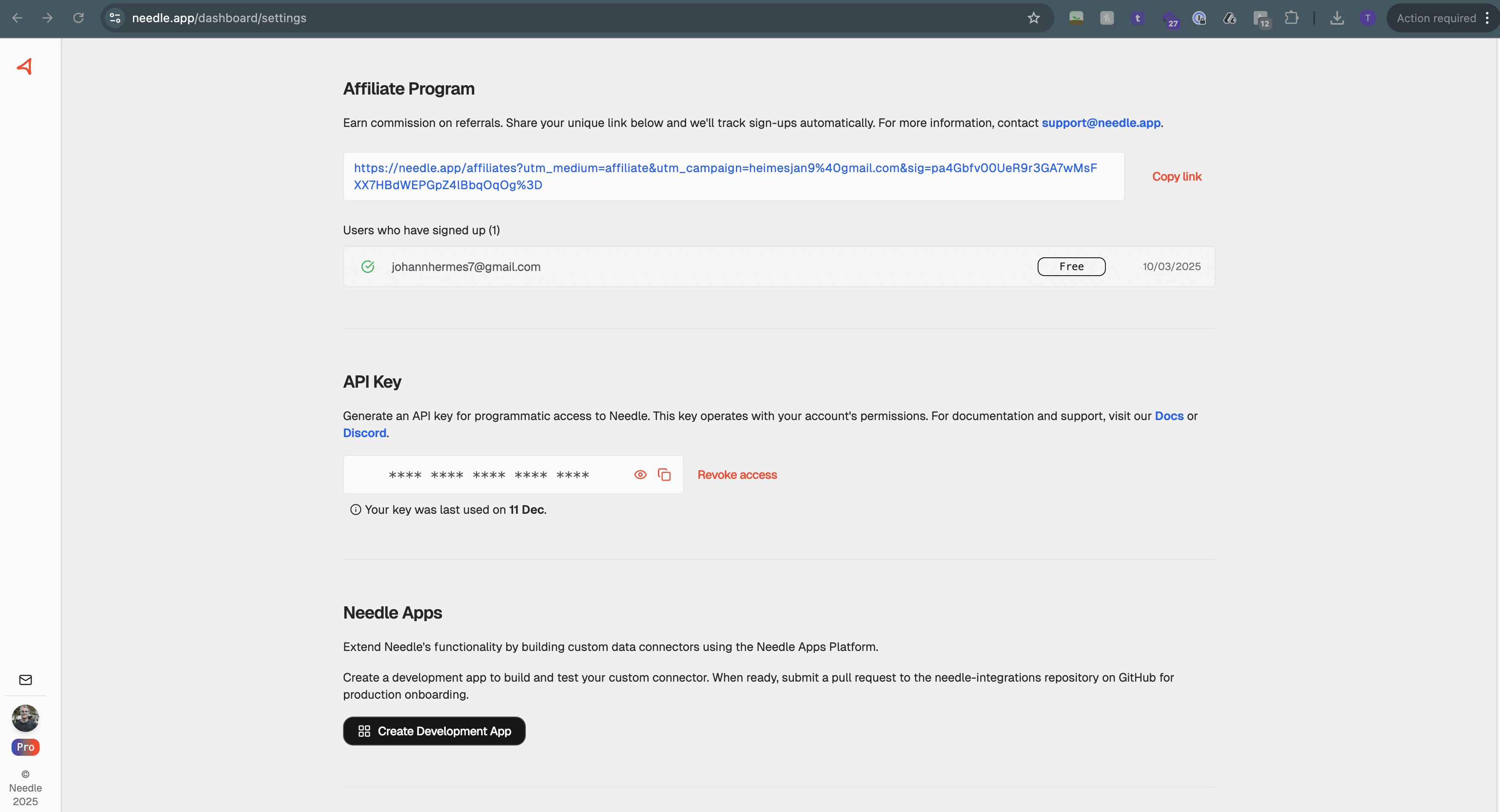 Navigate to Account Settings