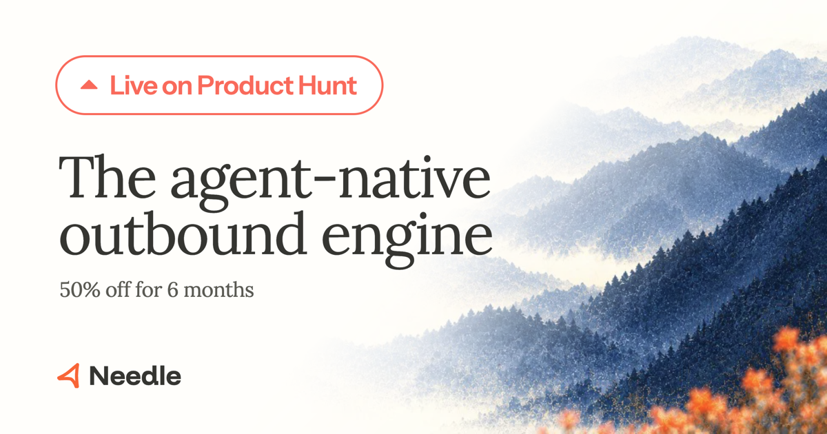 Needle launched on Product Hunt